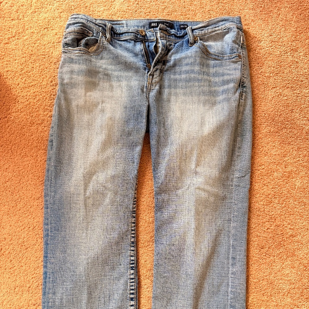 Men's Buckle BKE Tyler Relaxed Stretch Jeans 36x30